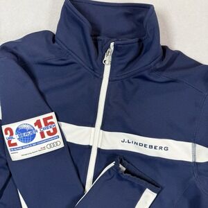 J.Lindeberg Jarvis Jacket Mens M Beaver Creek FIS Alpine Ski Audi Mid Layer